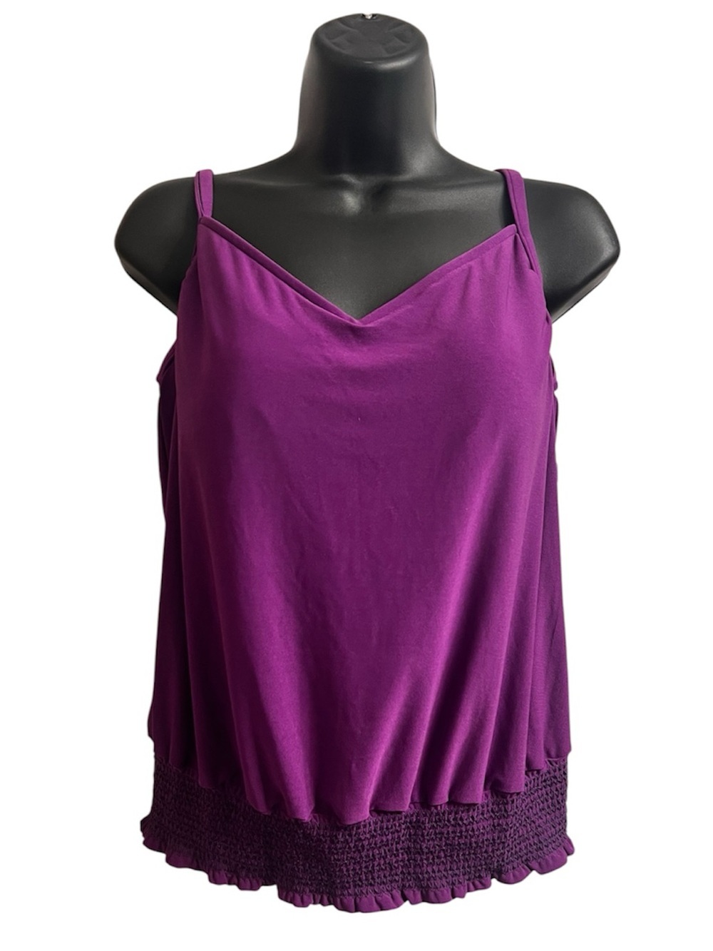 New Magicsuit Bathing Suit
Tankini Top Purple Smocked Sz 8 NWT